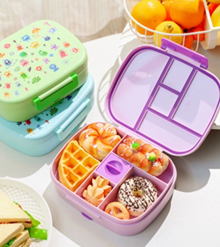 Plastic Lunch Box 900ml for Kids