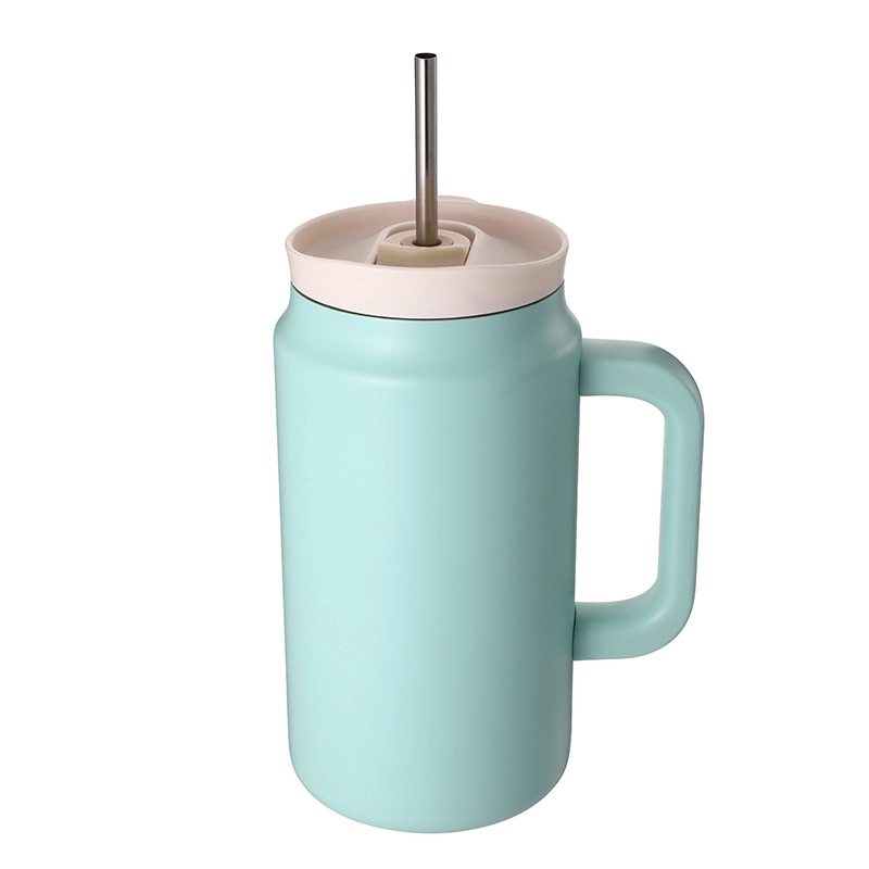 50 oz Tumbler with Handle and Straw Lid 19313C