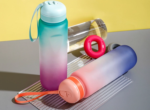 plastic sports water bottles bulk