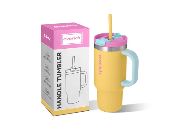 Dual-Layer Stainless Steel Insulated Straw Cup 19313A