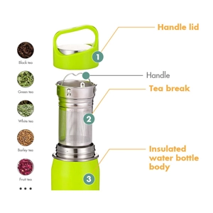 best tea infuser bottle insulated