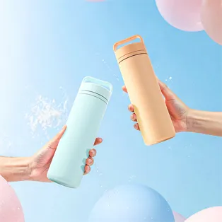 Wide-Mouth Bottle with Handle Lid & Fruit Infuser – 01710C